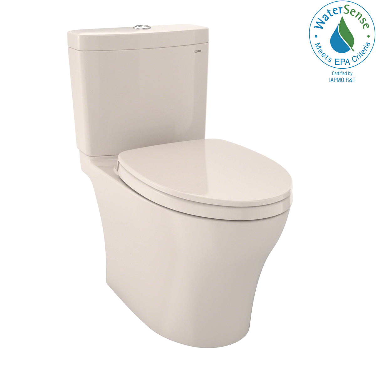 Washlet+ Aquia Iv - Center 2-Piece Toilet - Floor Mount