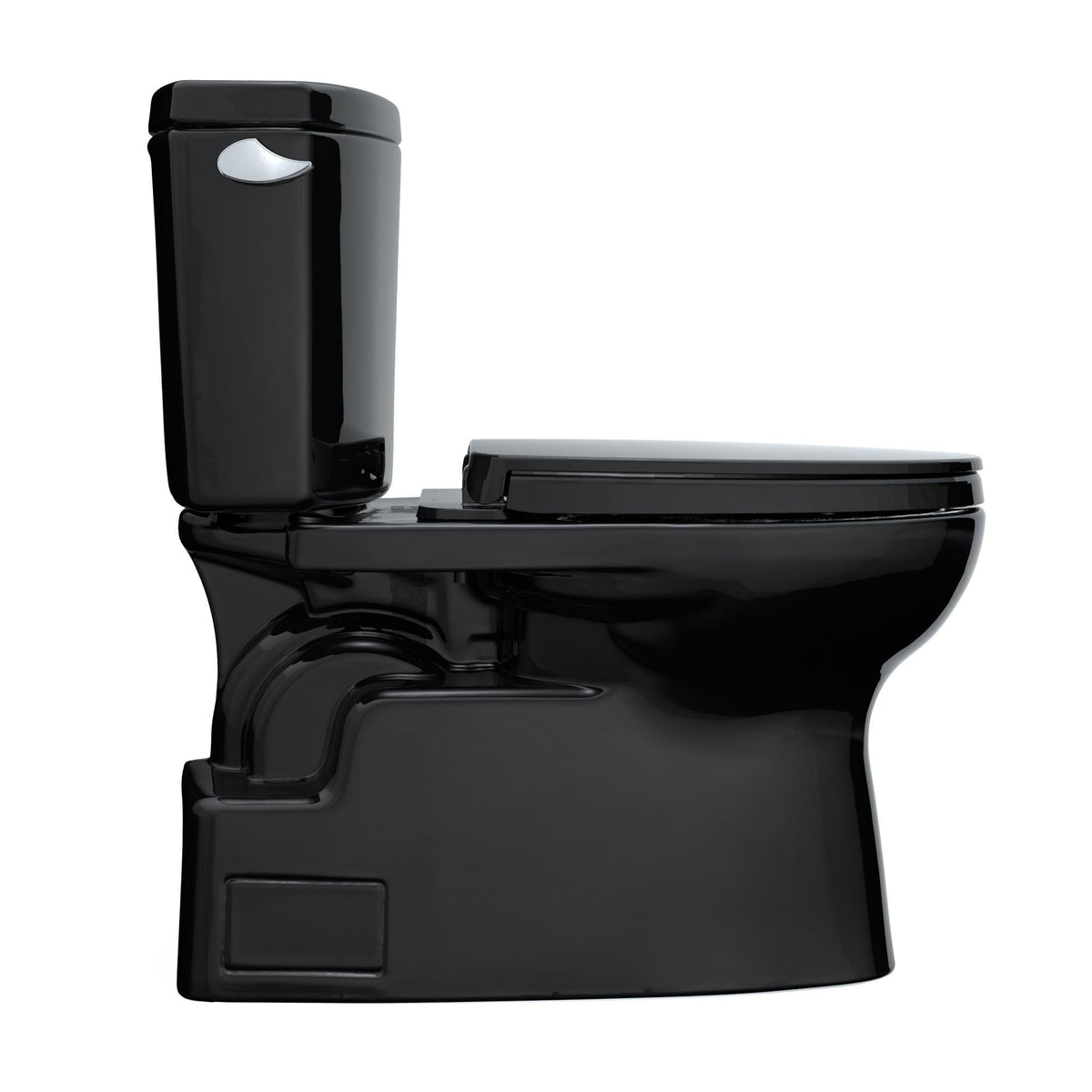 Vespin Ii - Ebony - Floor Mount - Elongated