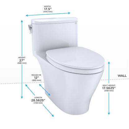 Toto® MS642124CEFG High-Efficiency 1-Piece Toilet