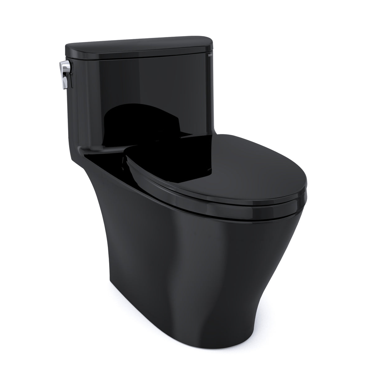 Nexus 1G - Ebony - Floor Mount - Elongated