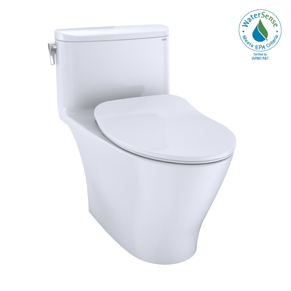 Toto® MS642234CUFG#01, Nexus® 1G®, Elongated Bowl, 16-1/8 in H Rim, 12 in Rough-In, 1 gpf Flush Rate, Cotton White, Import
