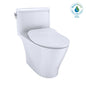 Toto® MS642234CUFG#01, Nexus® 1G®, Elongated Bowl, 16-1/8 in H Rim, 12 in Rough-In, 1 gpf Flush Rate, Cotton White, Import