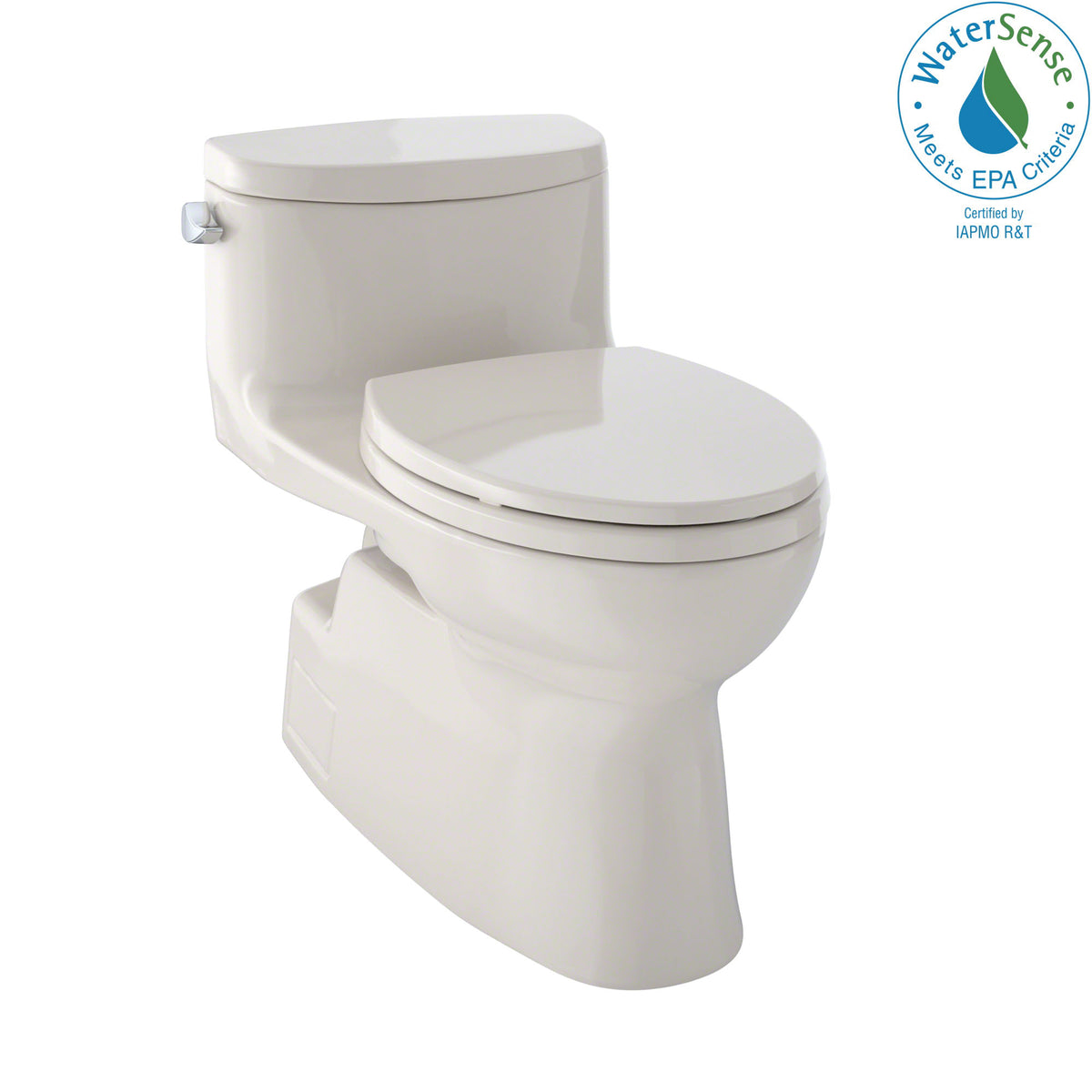Carolina Ii - Elegant 1-Piece Universal Height Toilet