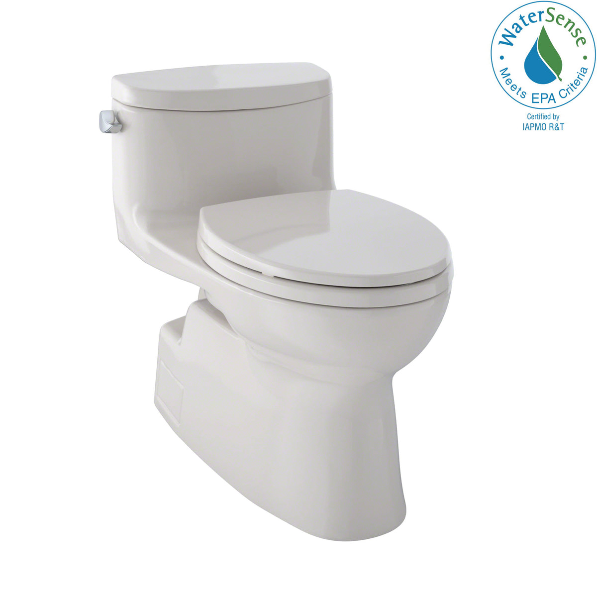 Carolina Ii - Elegant 1-Piece Universal Height Toilet