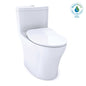 Toto® MS646234CUMFG#01, Aquia® IV 1G®, Elongated Bowl, 16-1/8 in H Rim, 12 in Rough-In, 0.8/1 gpf Flush Rate, Cotton White