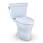 Toto® MS748124CEMFG#01, Drake®, Elongated Bowl, 16-1/8 in H Rim, 12 in Rough-In, 0.8/1.28 gpf Flush Rate, Cotton White, Import