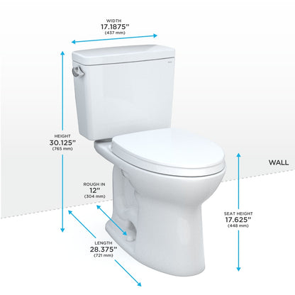 Drake - 12" Rough-in - 1.28 GPF Flush Rate