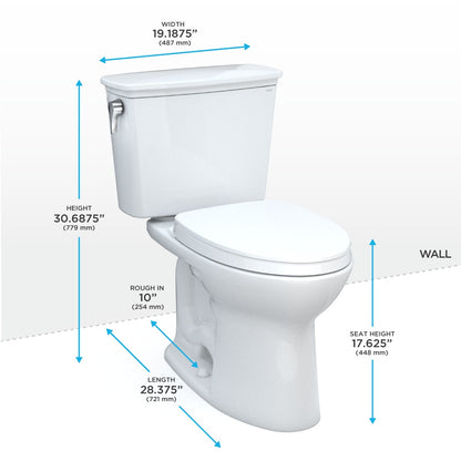 Drake - 10" Rough-in - 1.28 GPF Flush Rate