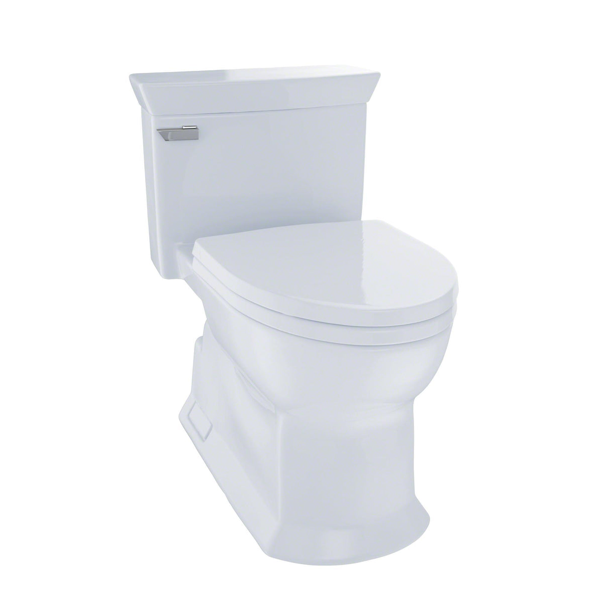Eco Soiree - 1-Piece Universal Height Toilet - Floor Mount