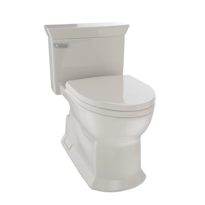 Eco Soiree - 1-Piece Universal Height Toilet - Floor Mount