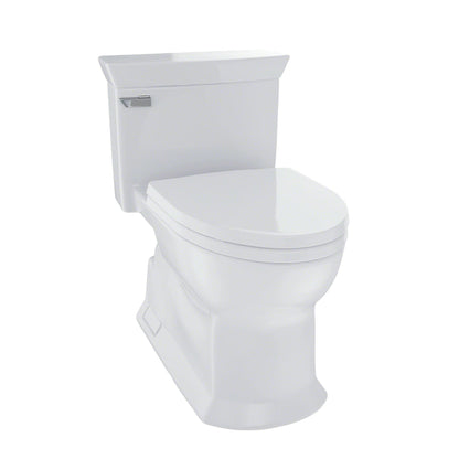 Eco Soiree - 1-Piece Universal Height Toilet - Floor Mount