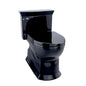 Toto® MS964214CEF#51 MS964214CEF, Eco Soiree®, Elongated Bowl, 17-3/8 in H Rim, 12 in Rough-In, 1.28 gpf Flush Rate, Ebony