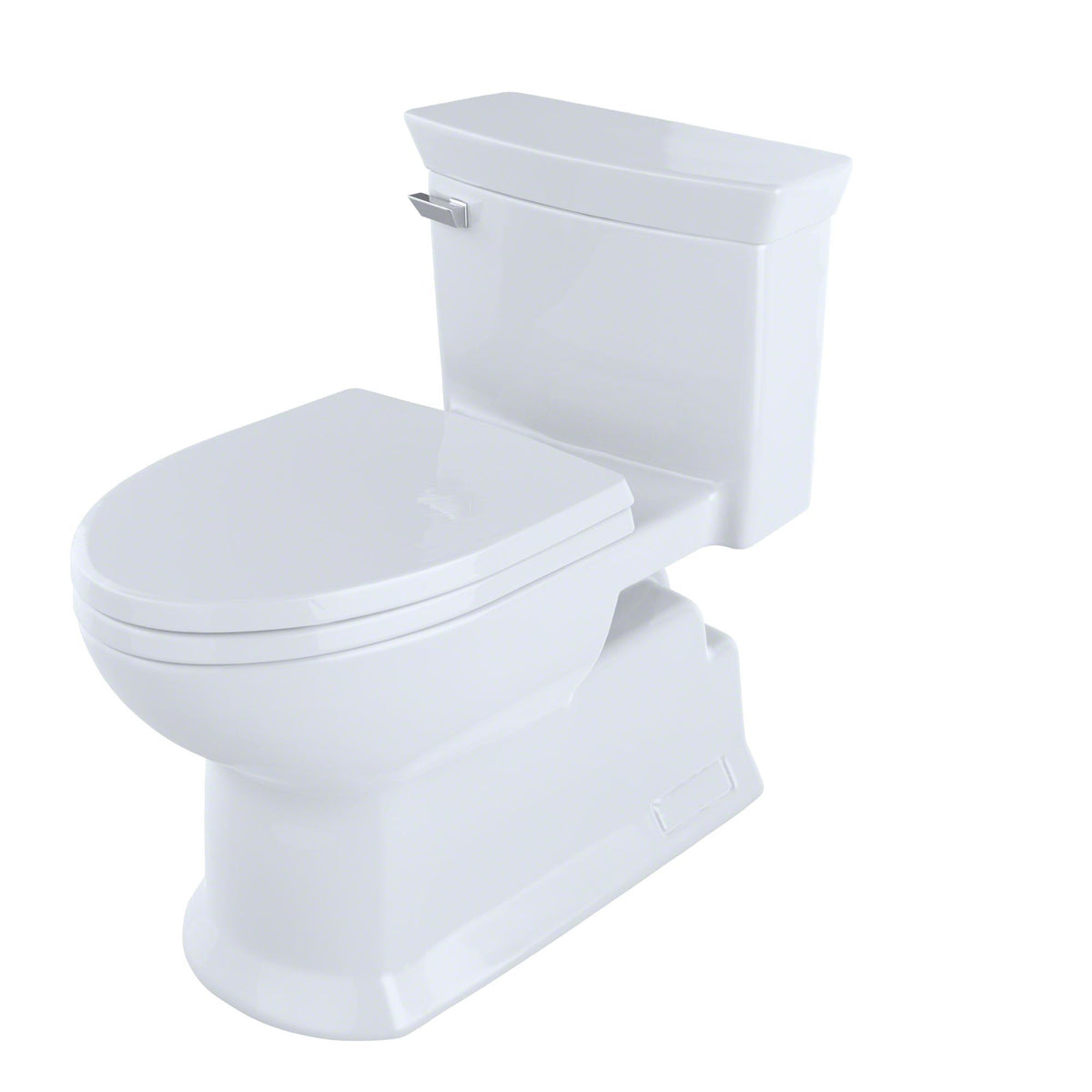 Eco Soiree - 1-Piece Universal Height Toilet - Floor Mount
