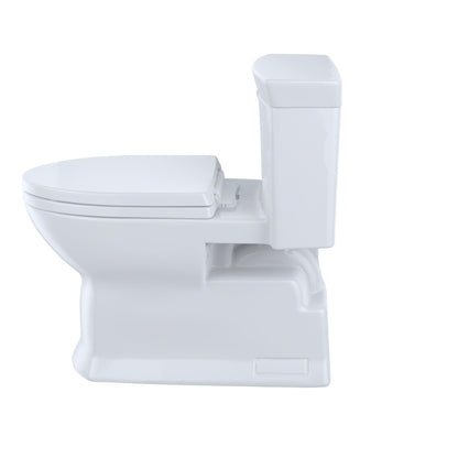Eco Soiree - 1-Piece Universal Height Toilet - Floor Mount