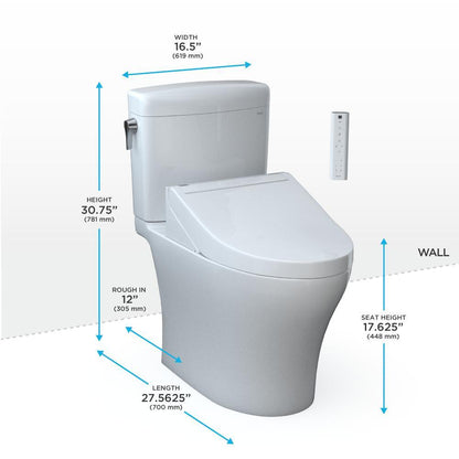 Aquia - Iv 2-Piece Toilets - 1.28 GPF