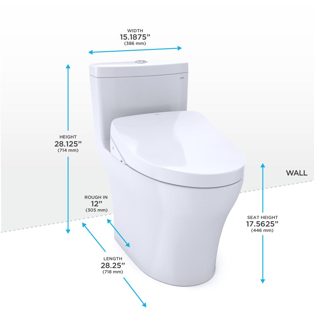 Aquia - Iv 1-Piece Toilets - Vitreous China