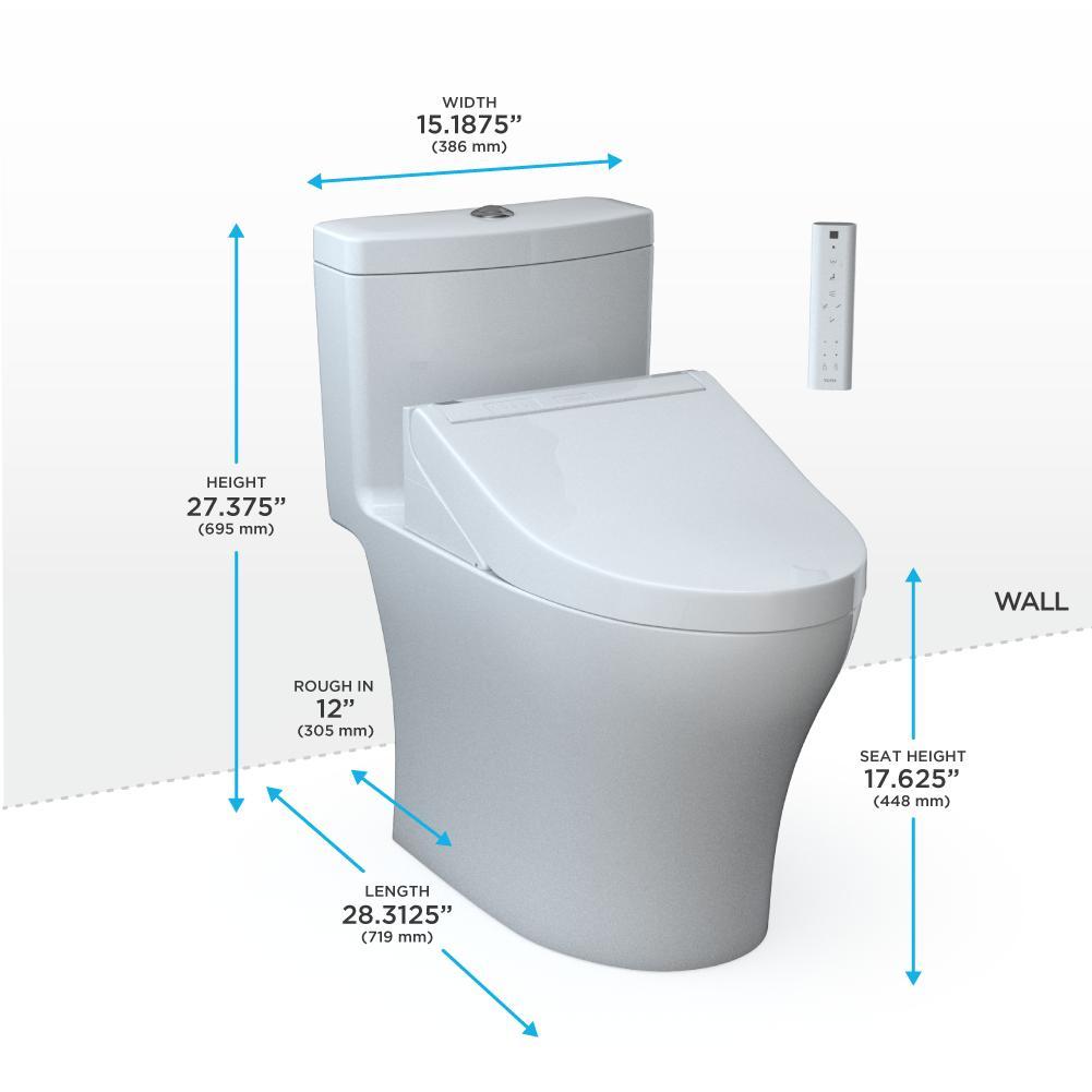 Washlet+ - Aquia Iv 1-Piece Toilets - Floor Mount