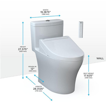 Washlet+ - Aquia Iv 1-Piece Toilets - Floor Mount