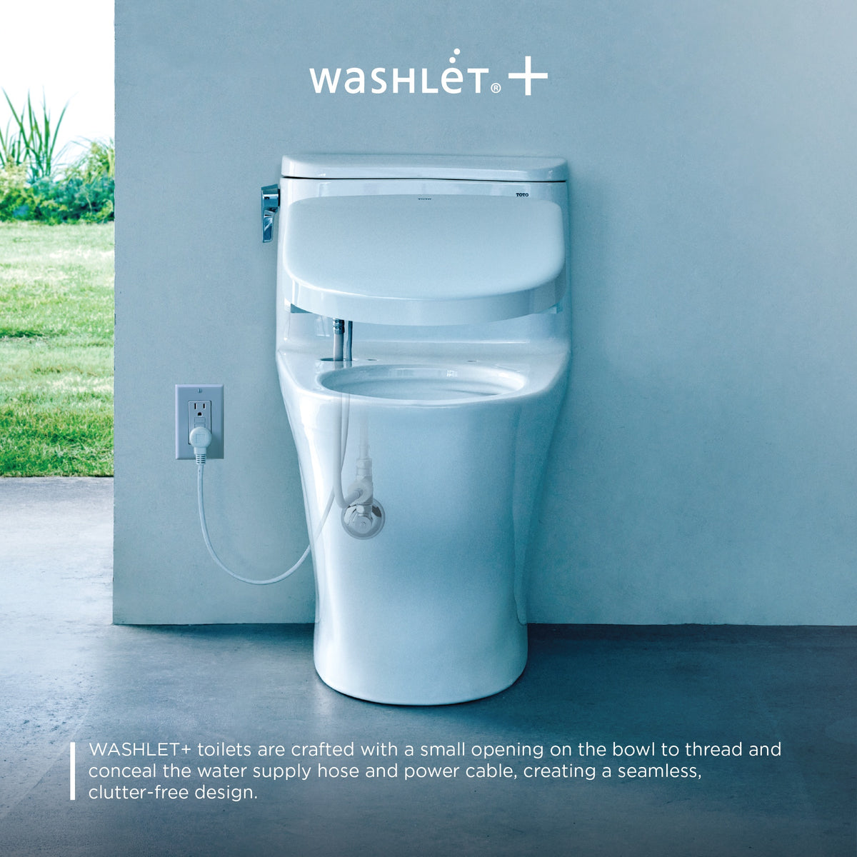 Aurora - Universal Height 1-Piece Toilet - 17-3/16" H Rim