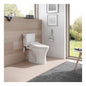 Toto® MW7463056CUMFG#01 2-Piece Dual Flush Ultra High-Efficiency Close Coupled Toilet With CEFIONTECT® Ceramic Glaze, Drake® 1G® WASHLET®+, Elongated Bowl, 16-1/8 in H Rim, 12 in Rough-In, 0.8/1 gpf, Cotton White, Import