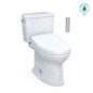 Drake Washlet+ - Transitional 2-Piece Toilet - Cotton White