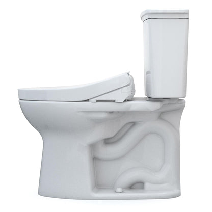 Drake - Height Transitional 2-Piece Toilet - Cotton White