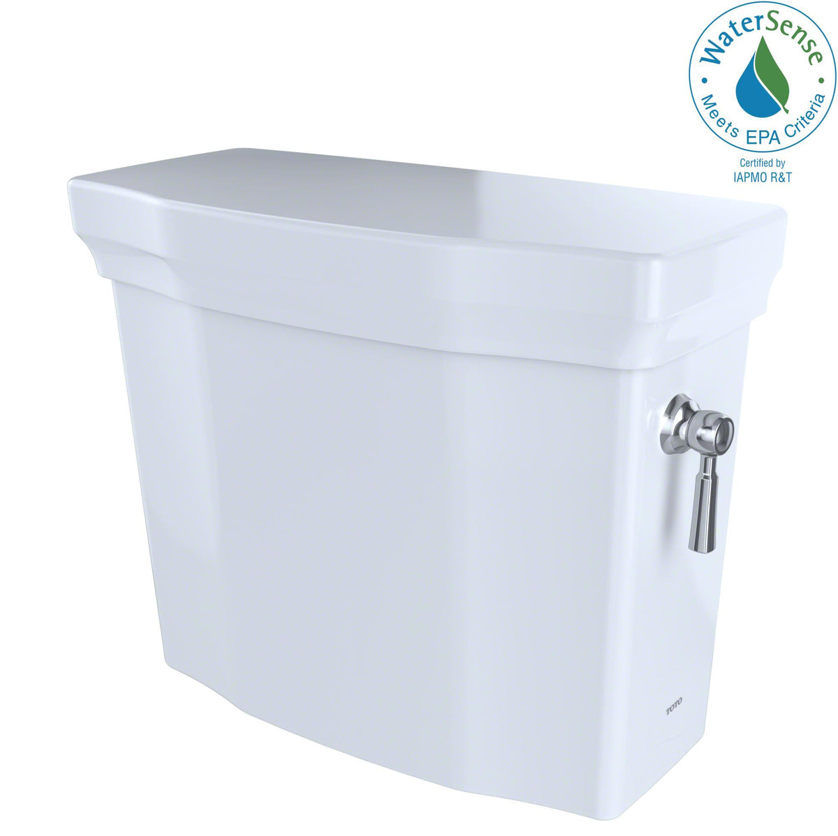 Toto® ST403ER#01 Tank and Cover, 1.28, 3 in Right Hand Lever Flush, Cotton White