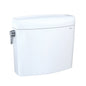 Toto® ST436EMA#01 Cube Dual Flush Toilet Tank Only With WASHLET®+ Auto Flush Compatibility, Aquia® IV, 0.8/1.28 gpf, Left Hand Lever Flush, Cotton White