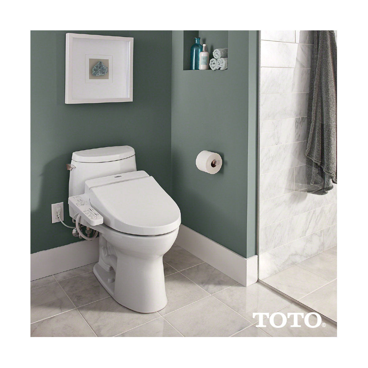 Washlet - Cotton White - Elongated