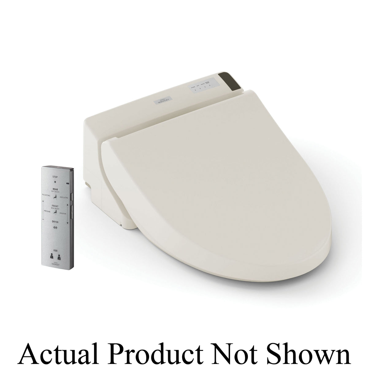 Washlet C200 - Electronic Bidet Toilet Seat - Round