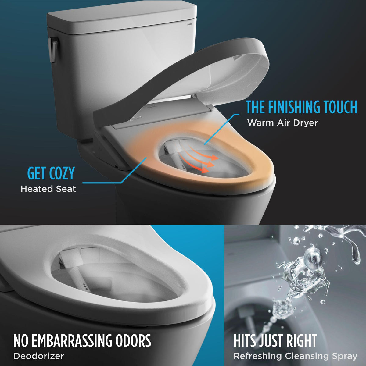 Washlet K300 - Toilet Seats - Elongated