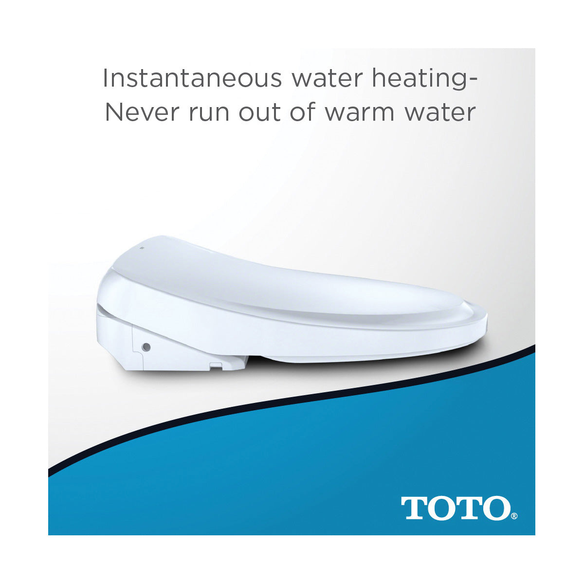 Washlet S500E - Electronic Bidet Toilet Seat - Elongated