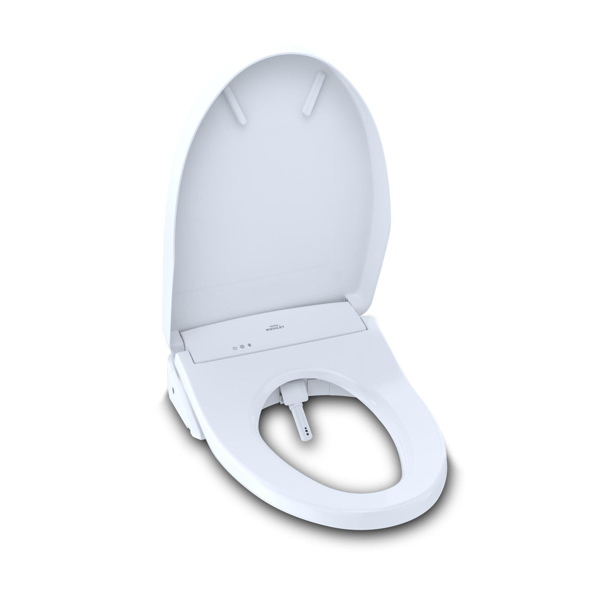 Toto® SW3056T40#01 SW3056T40 Contemporary Style Toilet Seats, WASHLET®+ S550e, Elongated Bowl, Auto Open/Closed Front, Plastic, Cotton, Import