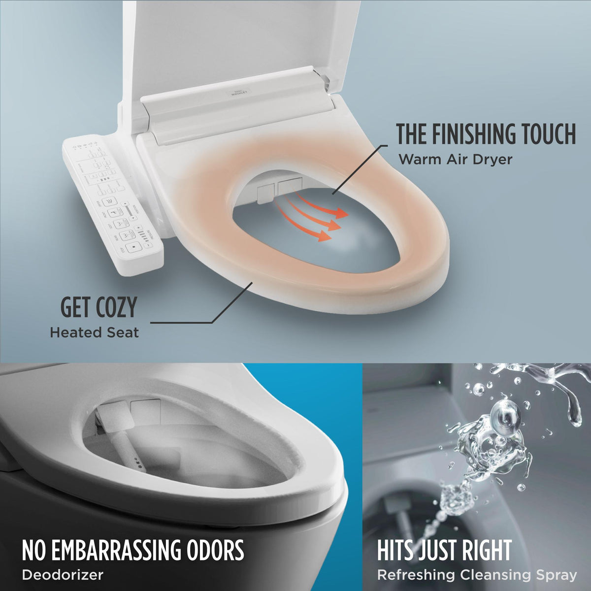 Washlet+ - Ready - 18-9/16"