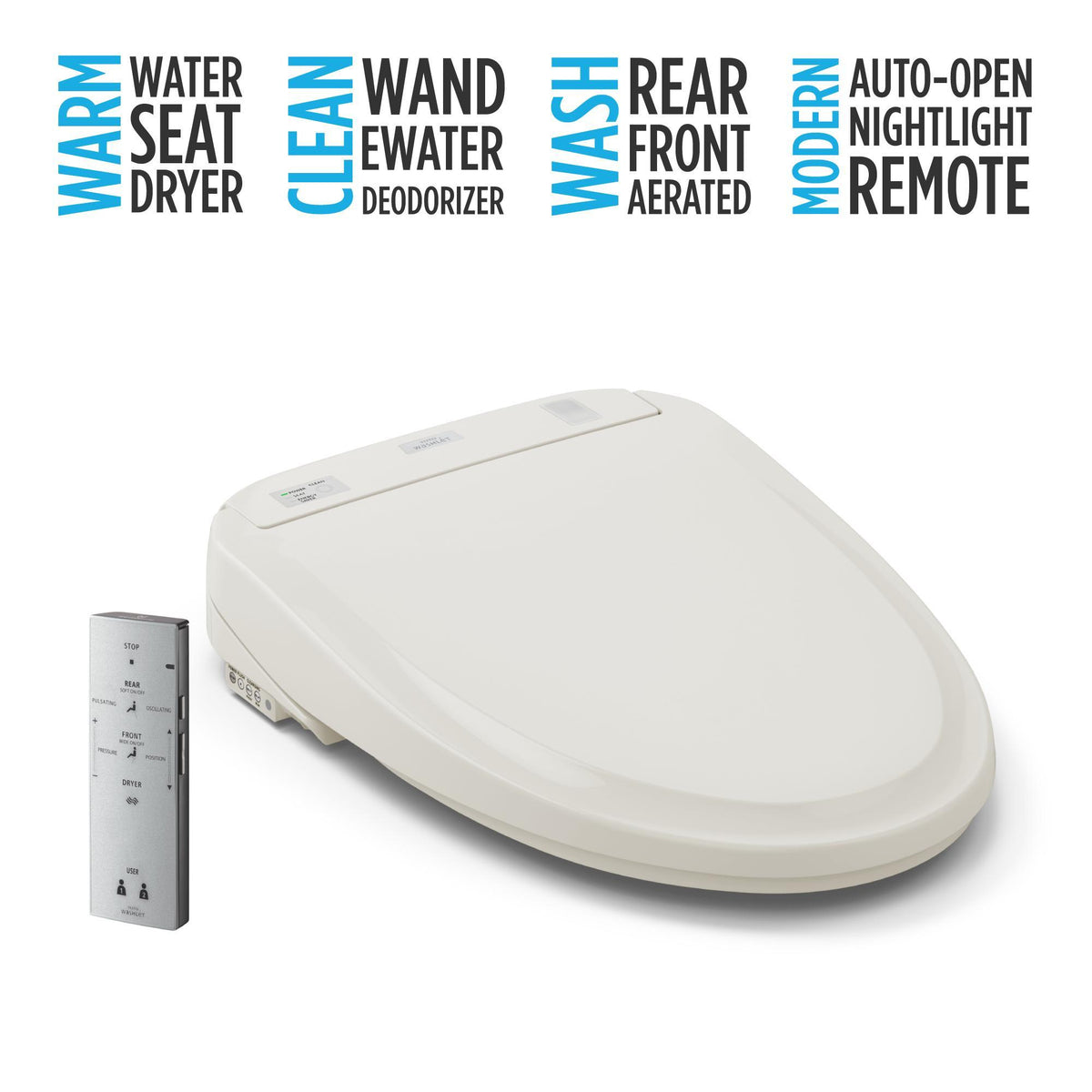 Washlet S350E - Toilet Seat - Round