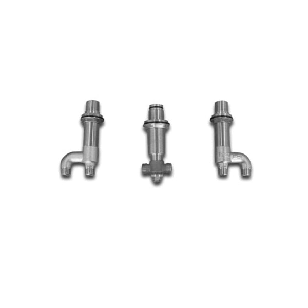 Toto® TB7T 3-Hole Tub Filler Valve Only, 1/2 in NPSM Inlet, Brass Body