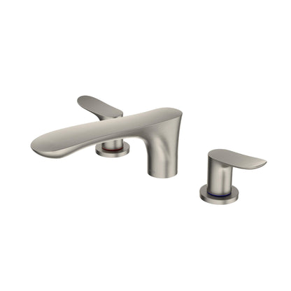 Go Series - Widespread Roman Tub Filler Trim - Deck Mount