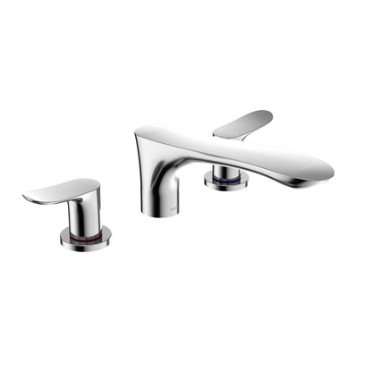 Go Series - Widespread Roman Tub Filler Trim - Deck Mount