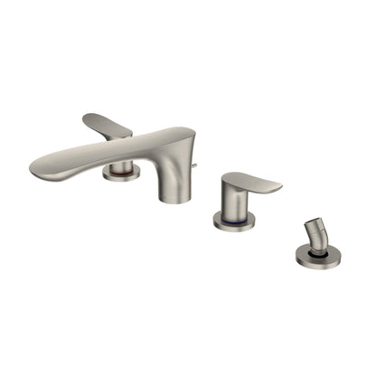 Go Series - Widespread Roman Tub Filler Trim - Solid