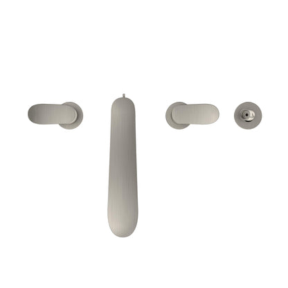 Go Series - Widespread Roman Tub Filler Trim - Solid