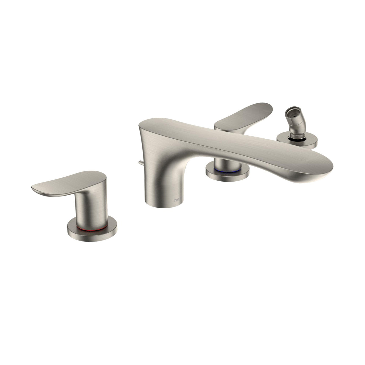 Go Series - Widespread Roman Tub Filler Trim - Solid