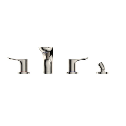 Go Series - Widespread Roman Tub Filler Trim - Solid