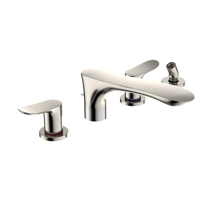 Go Series - Widespread Roman Tub Filler Trim - Solid