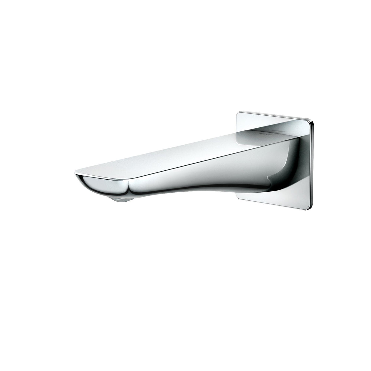 Modern - S Series Wall Tub Spout - Solid