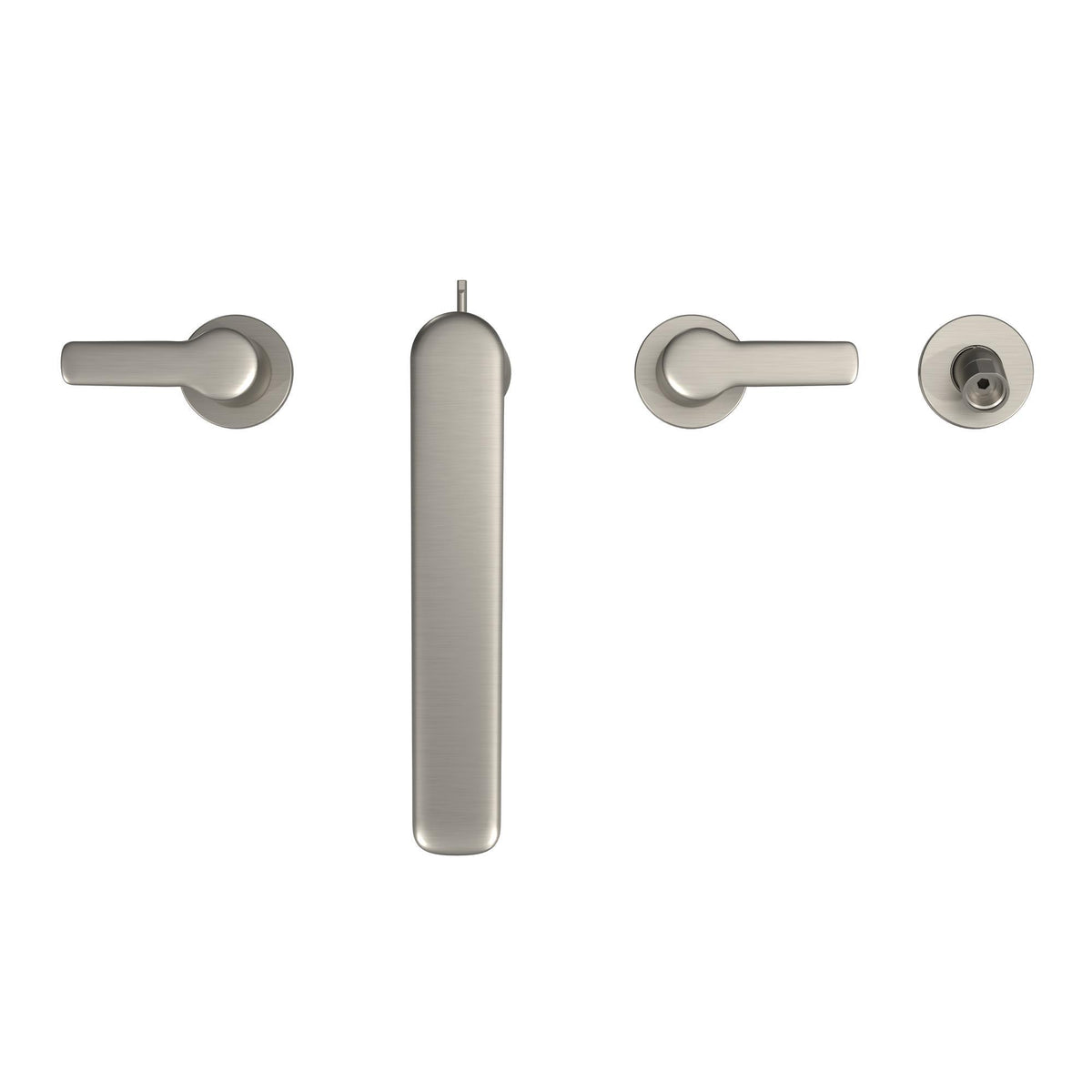 Gs Series - Roman Tub Filler Trim - Deck Mount - Solid