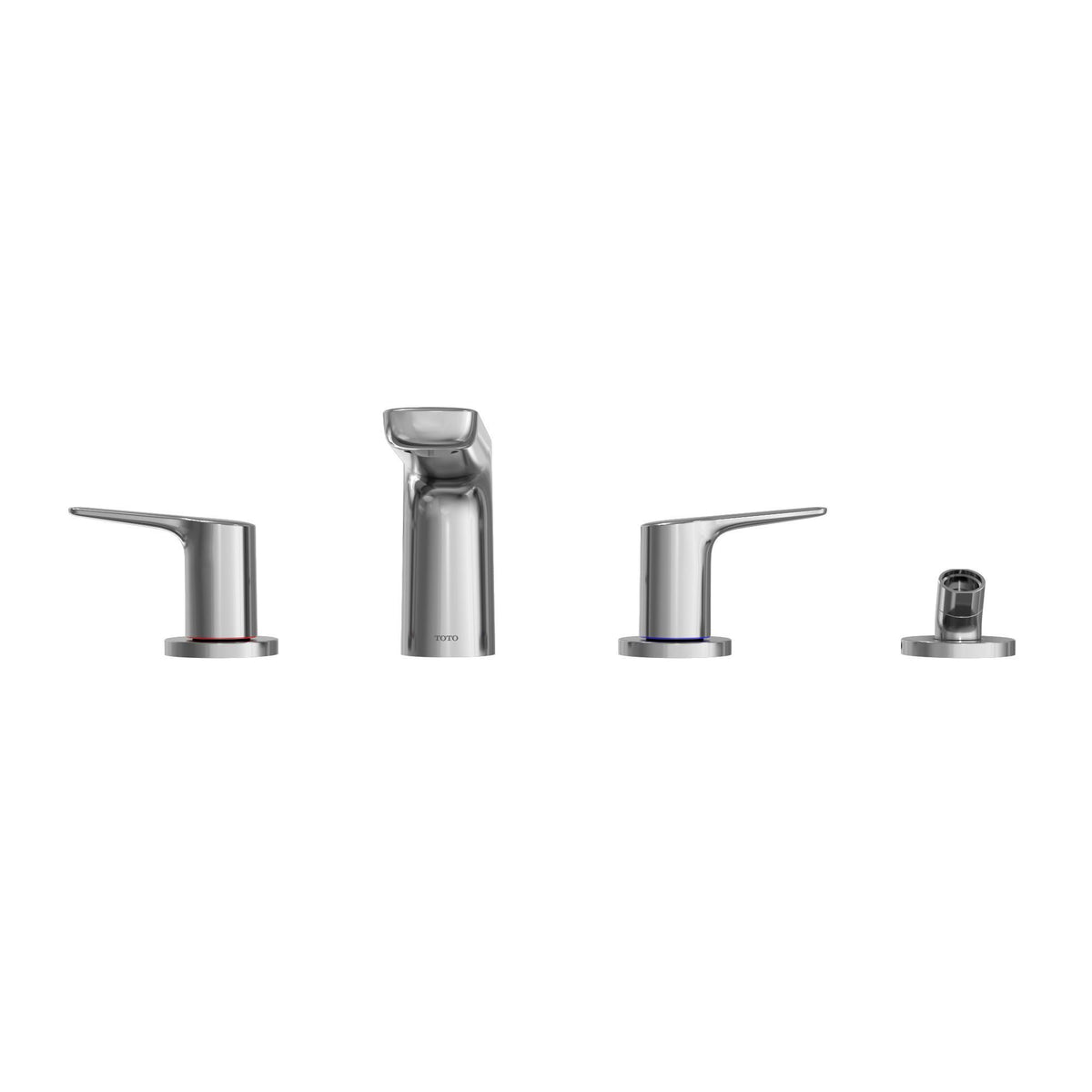 Gs Series - Roman Tub Filler Trim - Deck Mount - Solid