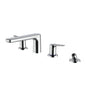Gs Series - Roman Tub Filler Trim - Deck Mount - Solid