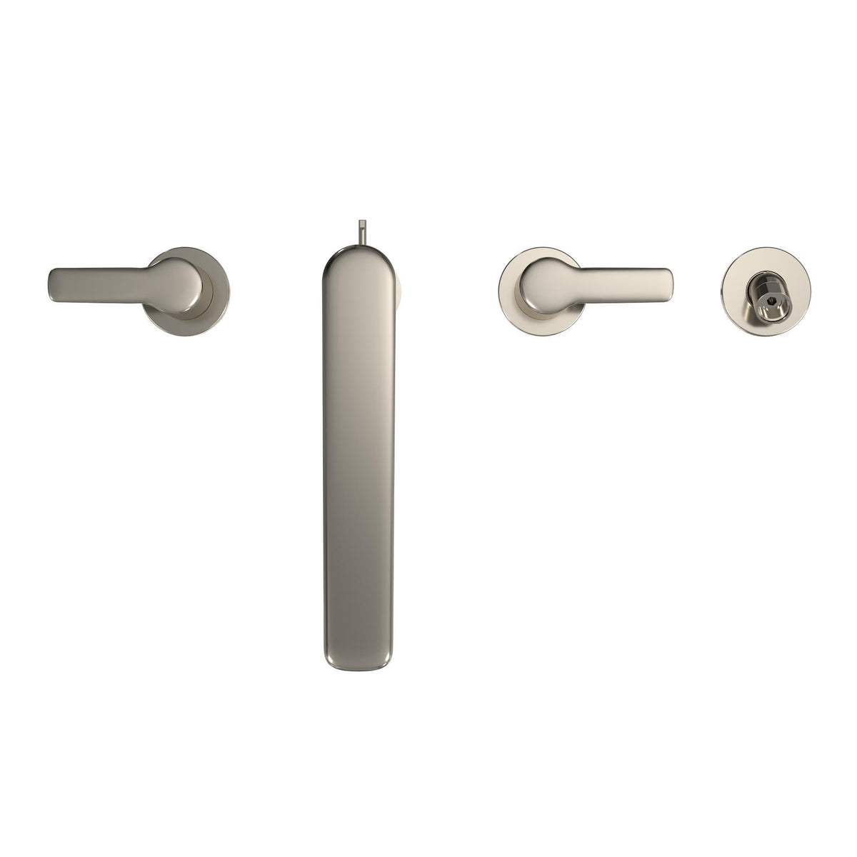 Gs Series - Roman Tub Filler Trim - Deck Mount - Solid