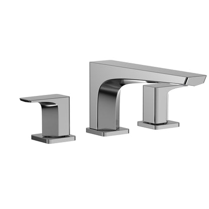 Ge - Widespread Roman Tub Filler Trim - Deck Mount