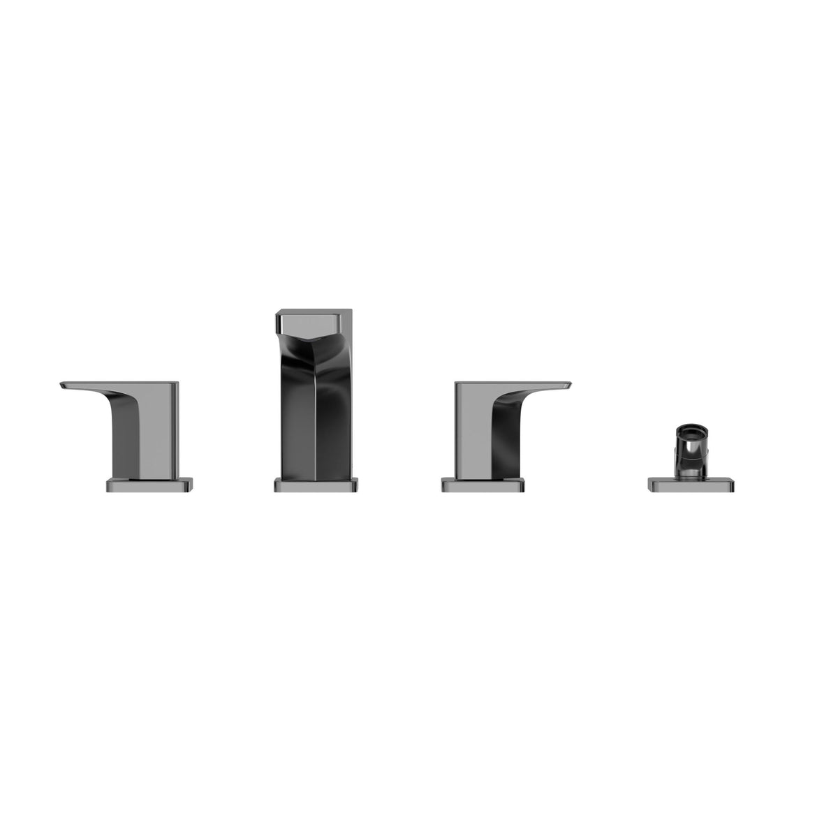 Ge - Widespread Roman Tub Filler Trim - 1/2" - Deck Mount